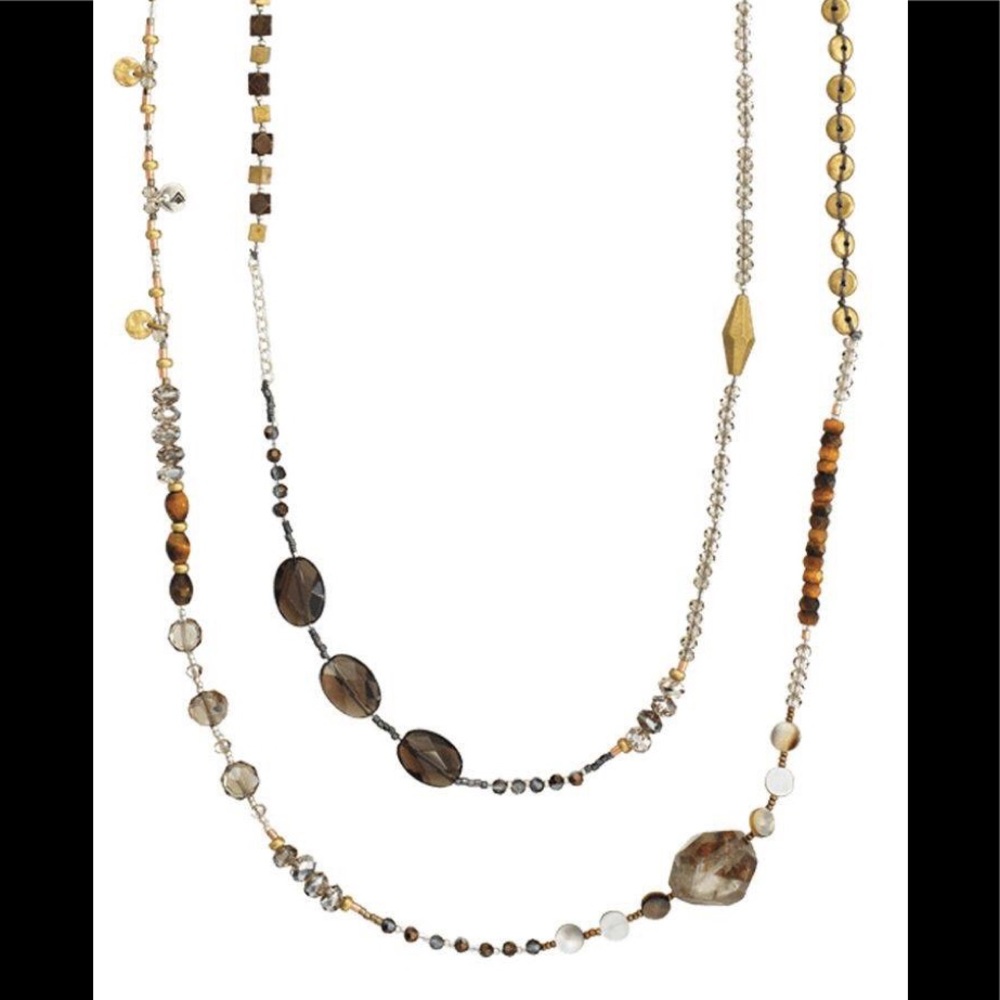 Silpada Sterling Silver and multi-stone Necklace